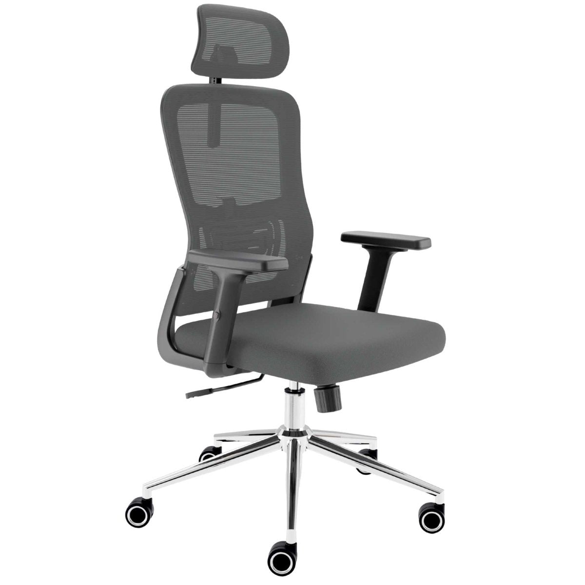 CLOUVOU BrightSeat – Ergonomischer Bürostuhl: Preis - Leistungssieger - Clouvou Grau