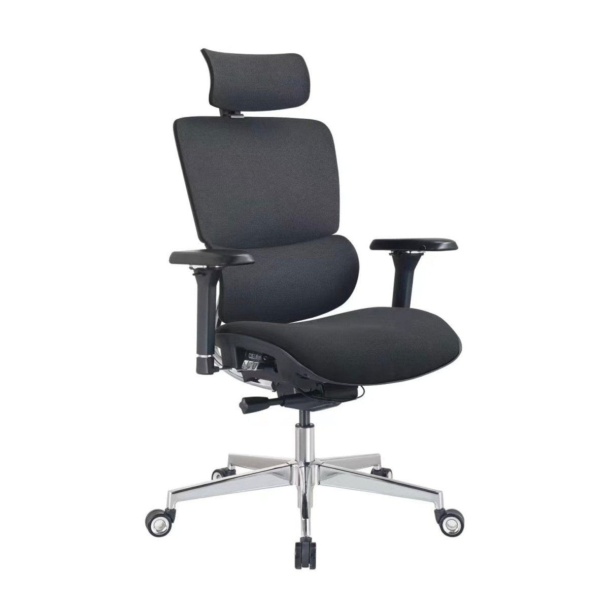 CLOUVOU MasterSeat – Ergonomischer Bürostuhl "Sitzen wie ein König – Komfort neu definiert" - Clouvou #farbe_schwarz
