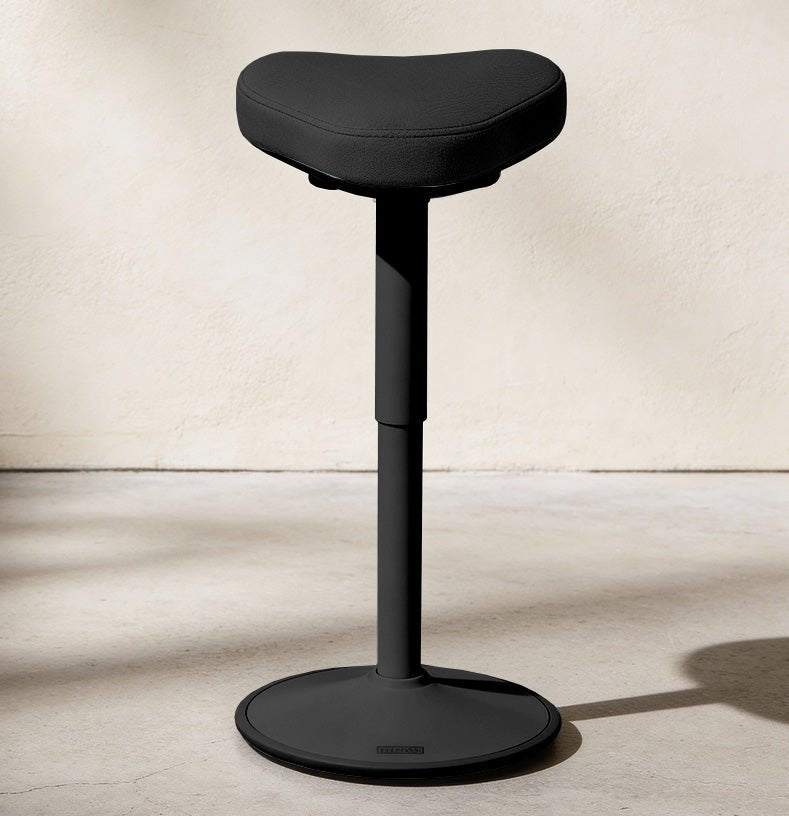 CLOUVOU Nexus (47 - 64 cm) - Ergonomischer Hocker - Clouvou Schwarz
