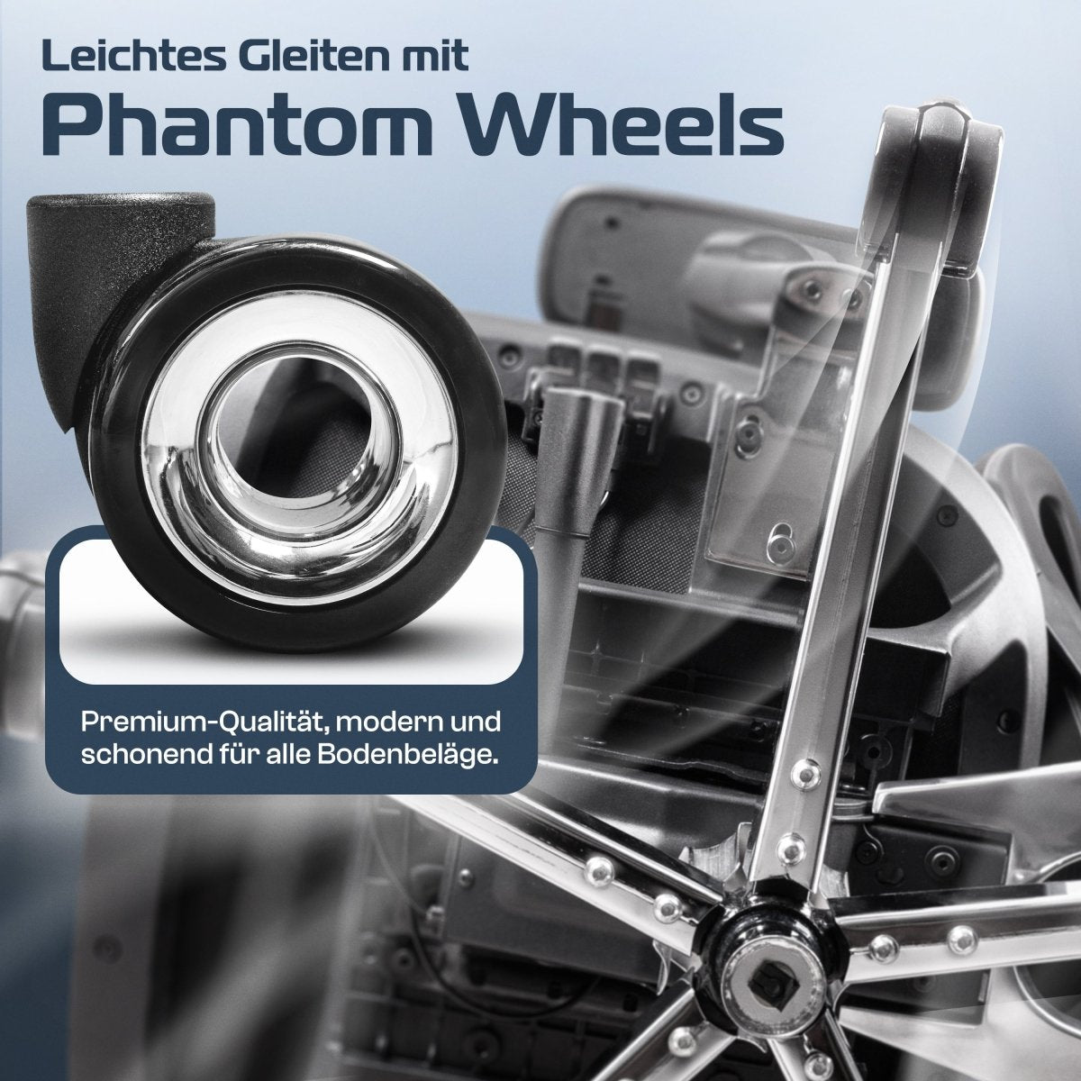 CLOUVOU MasterSeat – Ergonomischer Bürostuhl "Sitzen wie ein König – Komfort neu definiert" - Clouvou #farbe_schwarz