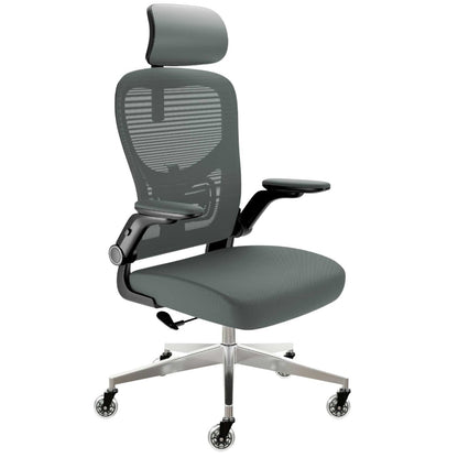 CLOUVOU SmartSeat – Ergonomischer preiswerter Bürostuhl - Clouvou Grau